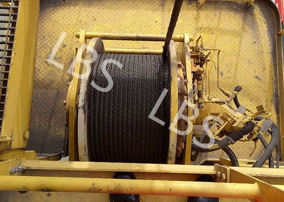 High Strength Steel LBS Groove Drum Winch Machine Tower Crane