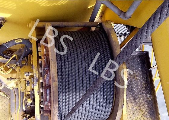 High Strength Steel LBS Groove Drum Winch Machine Tower Crane