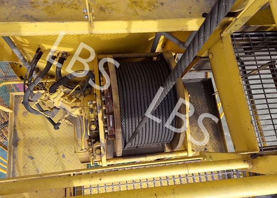 High Strength Steel LBS Groove Drum Winch Machine Tower Crane