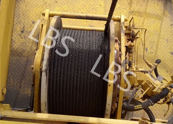 High Strength Steel LBS Groove Drum Winch Machine Tower Crane