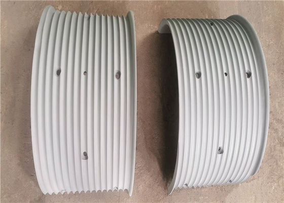 สแตนเลสคาร์บอนตามสั่ง Lebus Sleeve ครึ่งแยกสําหรับเครน Winch กลอง สายล่อสายสาย