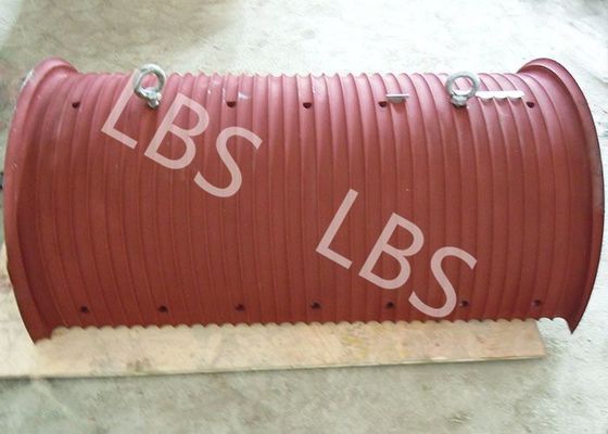 ลวดสลิงหรือสายเคเบิ้ลกลองที่ต้องการ Lebus Sleeve Steel Material