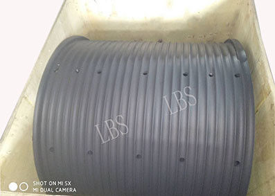 เปลือกกลองแบบปลอกแขน OEM / ODM พร้อมเส้นผ่านศูนย์กลาง 900 มม. และความยาว 1250 มม