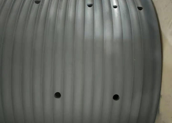 กลไกการชักรอกสีเทา Lebus ปลอกแขนแยกลวดสลิง Groove ปลอก