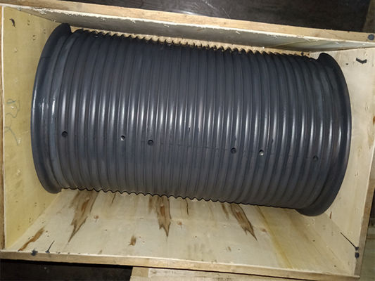 กลไกการยก ปอนด์ Lbs Groove Sleeve Separation ลวดสลิง สีเทา